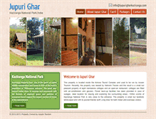 Tablet Screenshot of jupurigharkaziranga.com